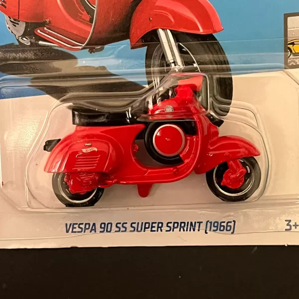 Hot Wheels Vespa 90 Ss Super Sprint (1966) (2024) Primera Ed - Imagen 3