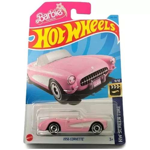 Hot Wheels Barbie 1956 Corvette (2023) Primera Edicion