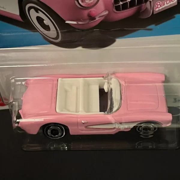 Hot Wheels Barbie 1956 Corvette (2023) Primera Edicion - Imagen 4