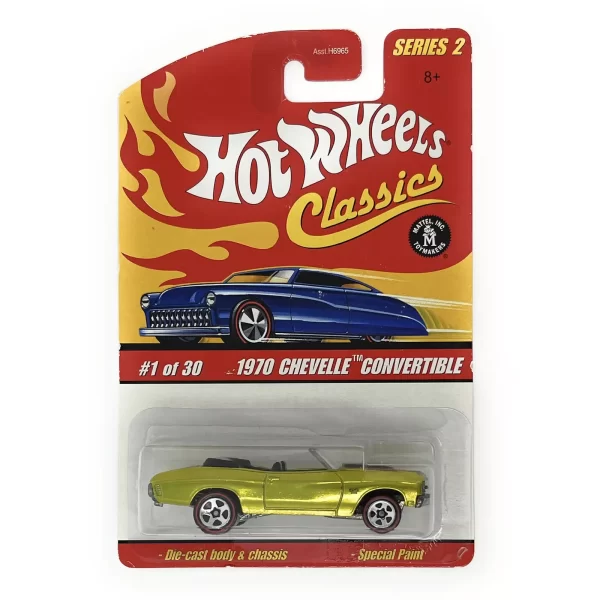 Hot Wheels 2006 Classics - 70 Chevelle convertible (anticongelante Spectraflame)